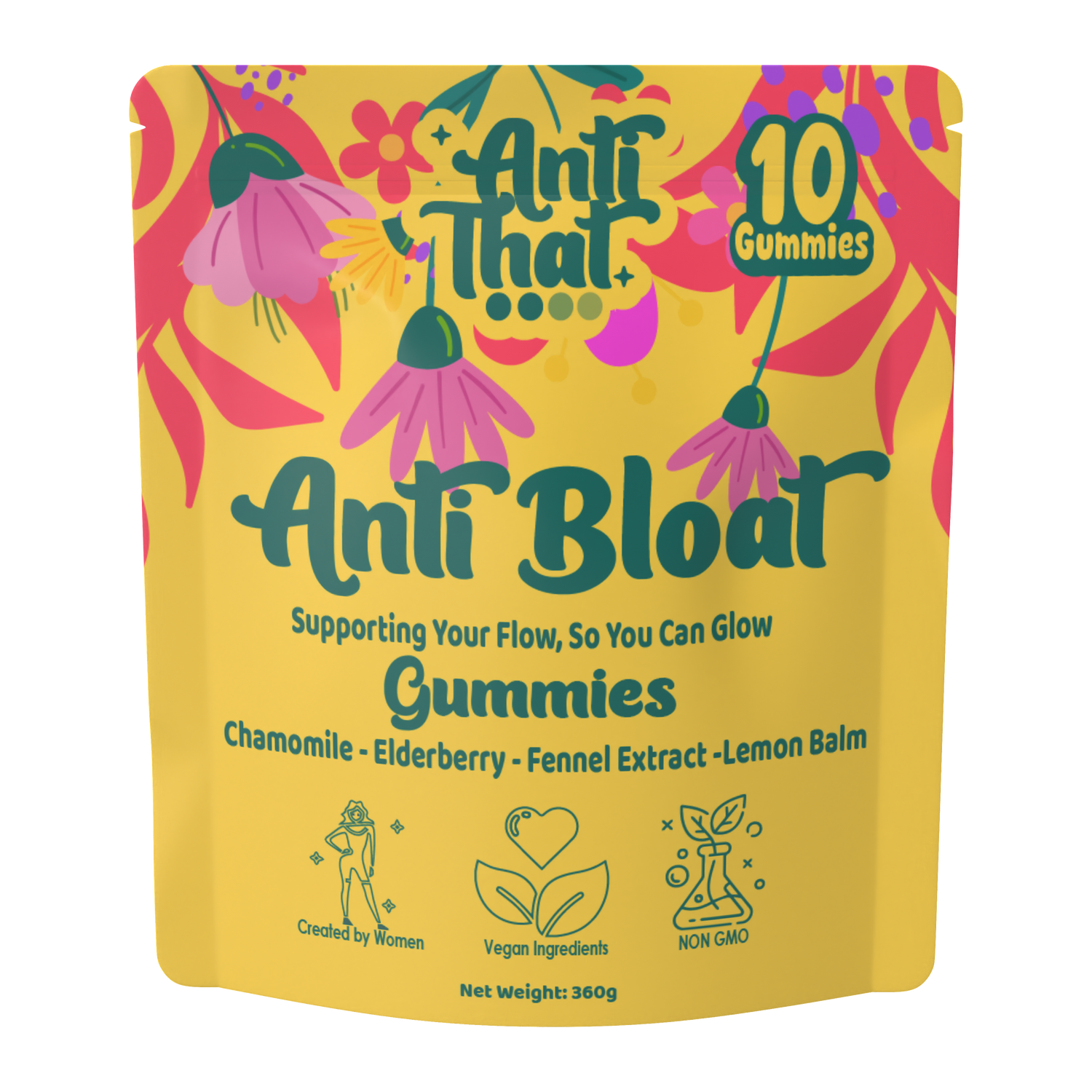 Anti - Bloat Gummies